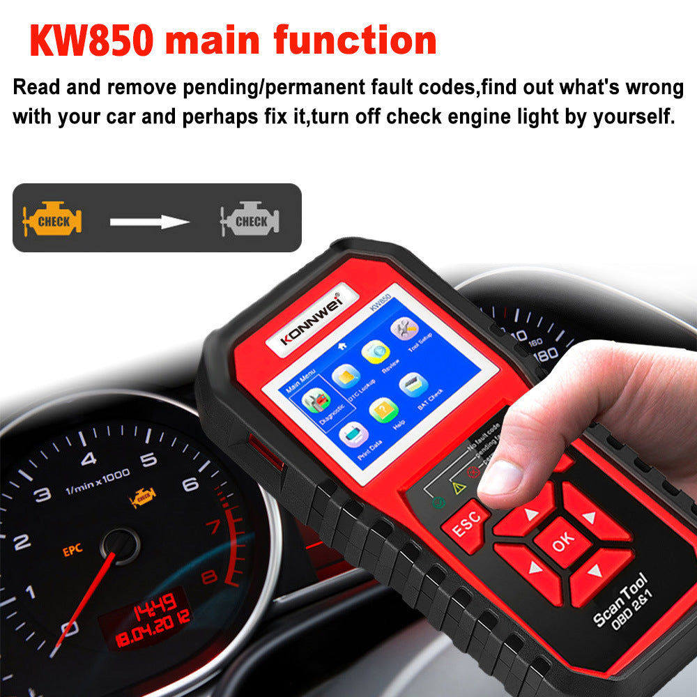 Car engine fault code detector scanner