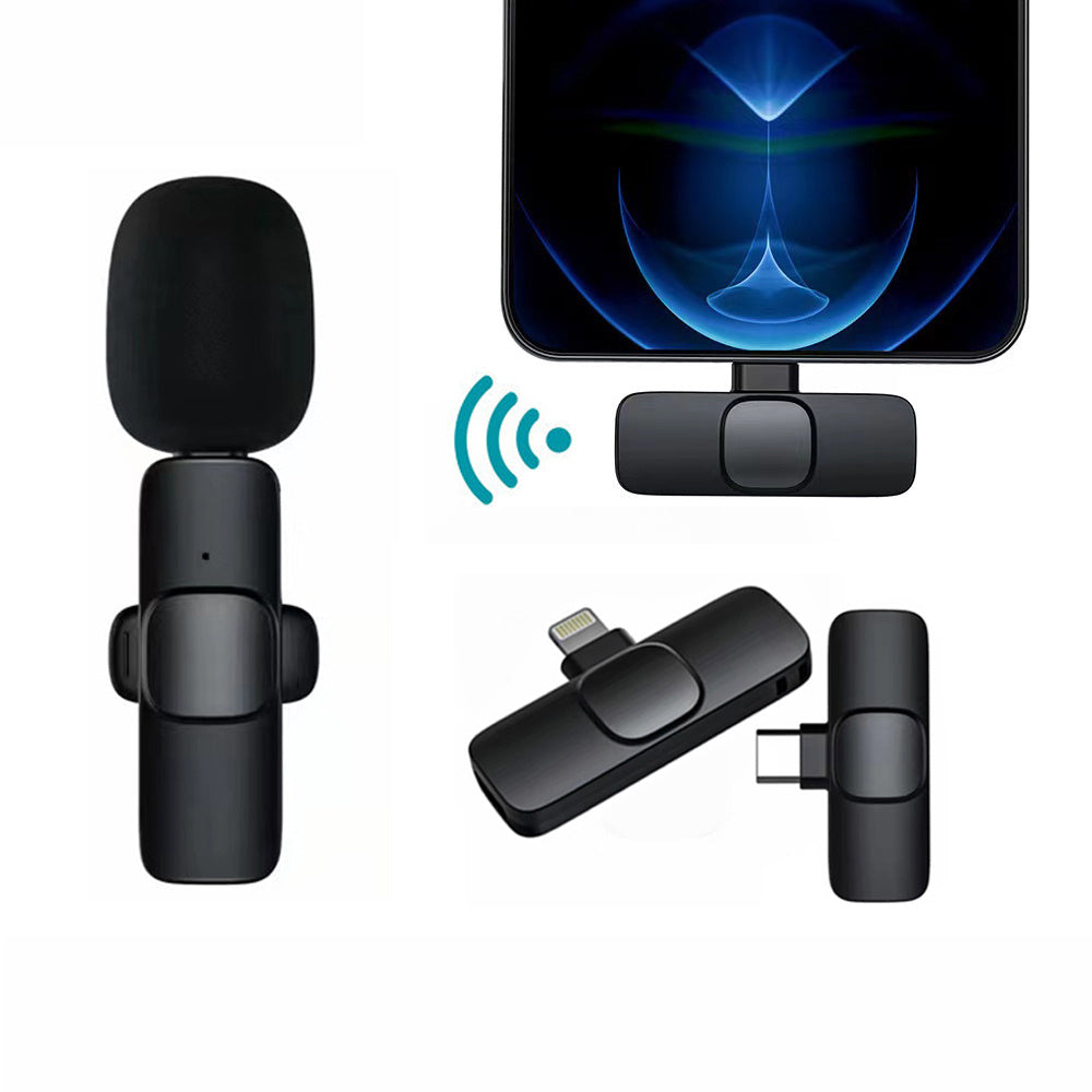 Wireless Microphone Portable Audio Video Recording