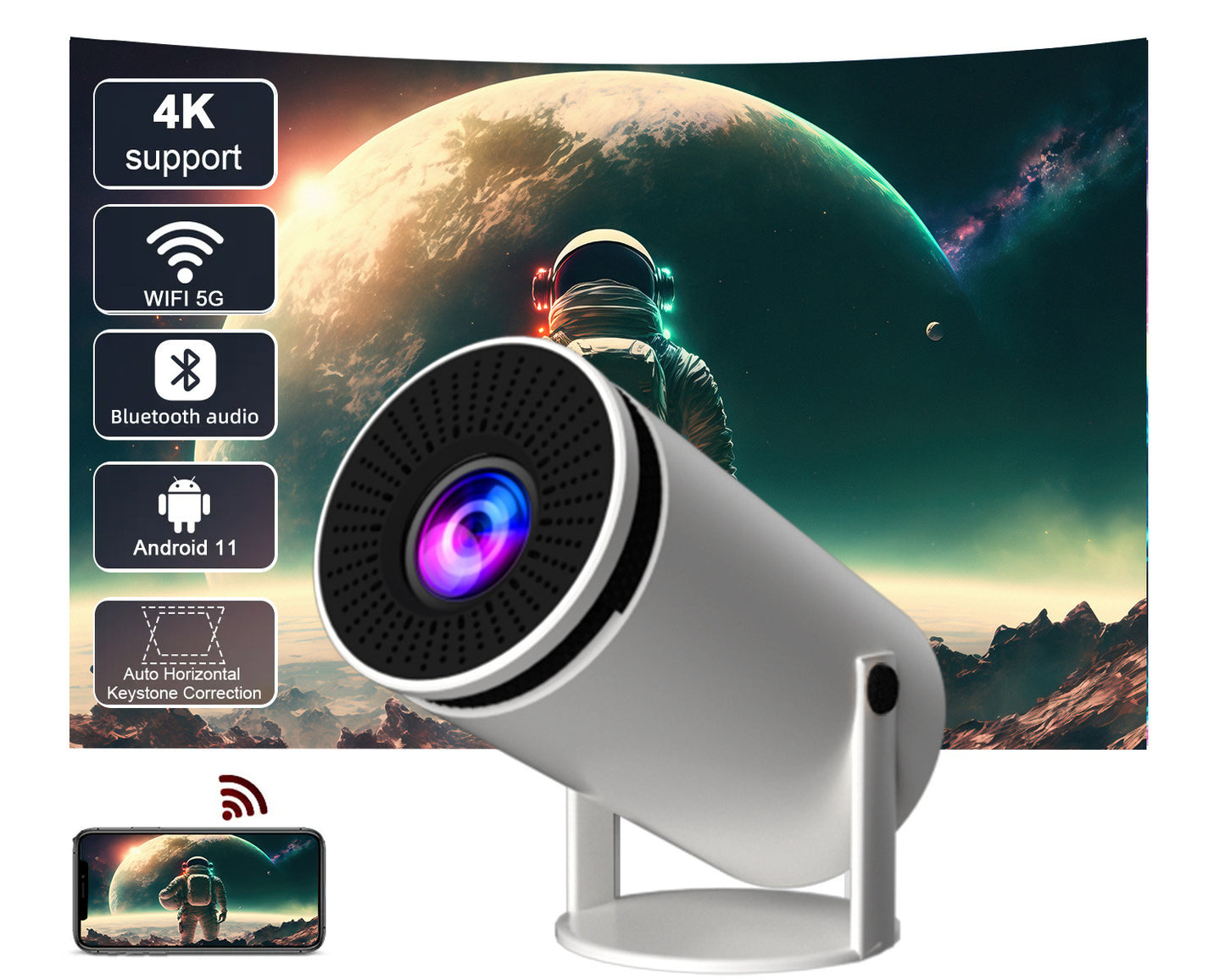 Smart Projection Screen Home
