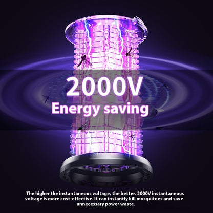 2in1 Mosquito Killer Lamp Electric Fly Catcher USB Rechargeable