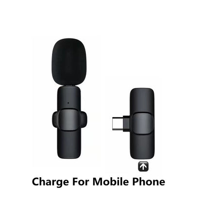 Wireless Microphone Portable Audio Video Recording