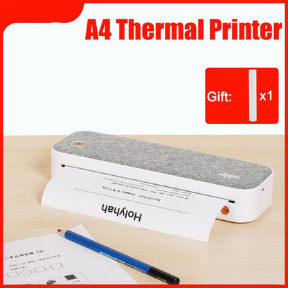 Mini A4 Printer Portable Ink-free Machine